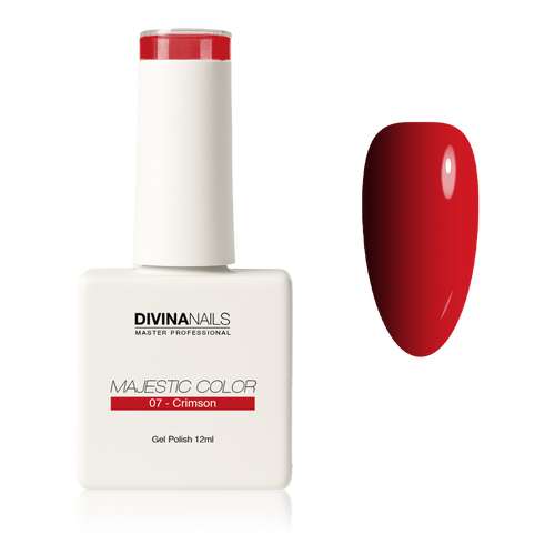 MAJESTIC COLOR - 07 CRIMSON - Semipermanente per unghie da 12ml