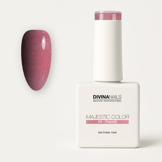 MAJESTIC COLOR - 09 TWINKLE - Semipermanente per unghie da 12ml