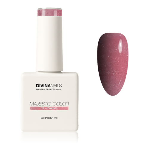 MAJESTIC COLOR - 09 TWINKLE - Semipermanente per unghie da 12ml
