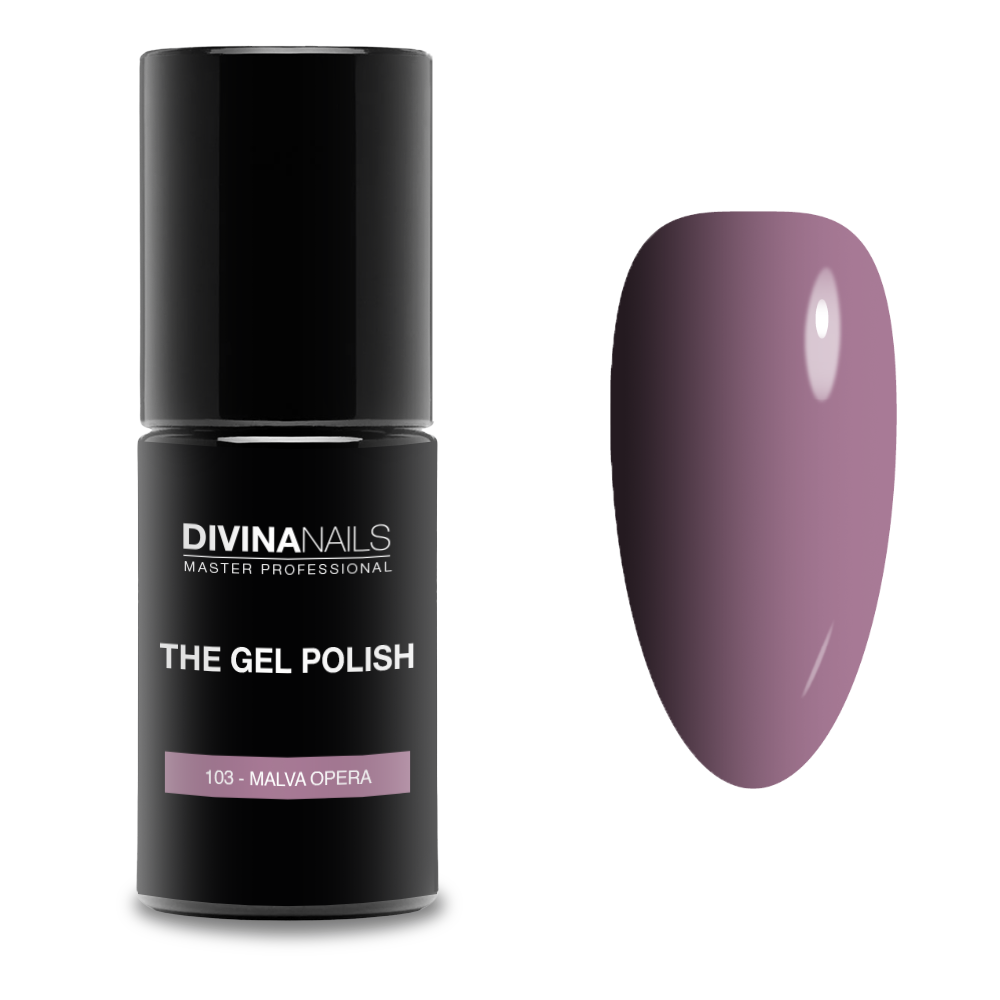 THE GEL POLISH - 103 MALVA OPERA - Semipermanente per unghie da 8ml