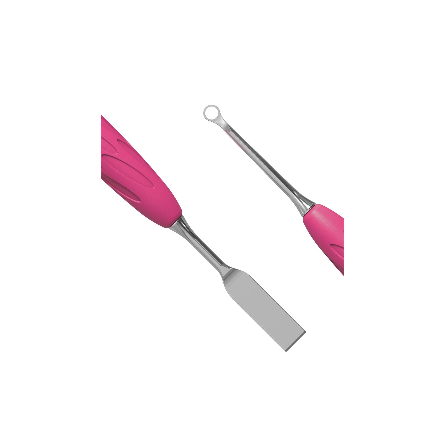 STALEKS UNIQ GUMMY PQ 11/1 - Spingicuticole e spatola professionale in acciaio
