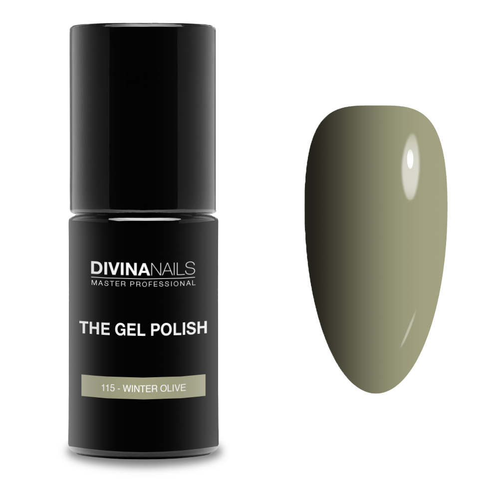 THE GEL POLISH - 115 WINTER OLIVE - Semipermanente per unghie da 8ml