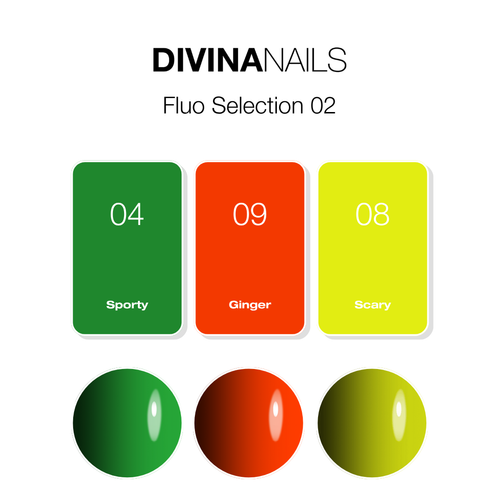 Fluo Selection 02 - Box da 3 Semipermanenti THE GEL POLISH 8ml