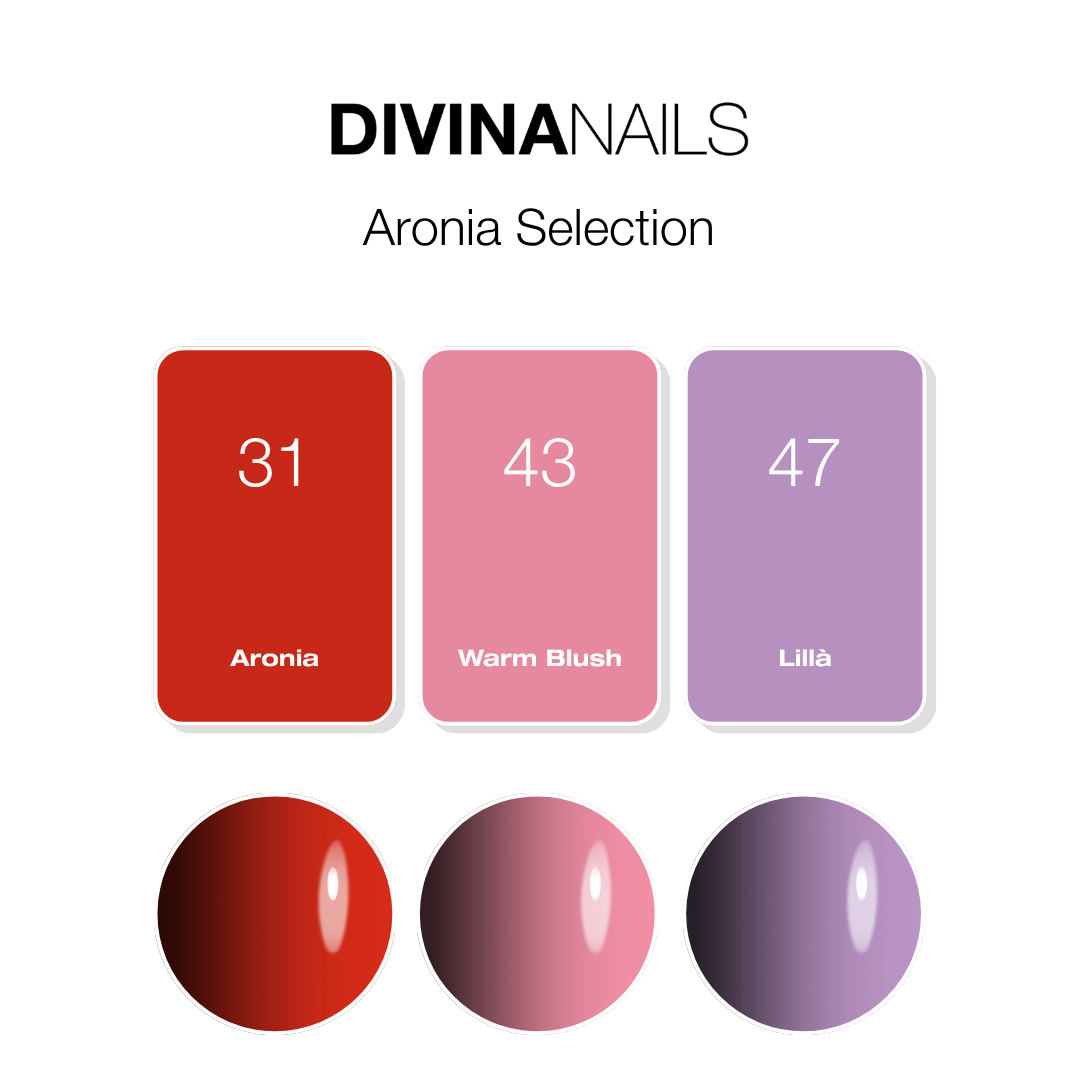 Aronia Selection - Box da 3 Semipermanenti THE GEL POLISH 8ml