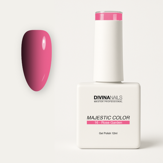 MAJESTIC COLOR - 16 ROSE GARDEN - Semipermanente per unghie da 12ml