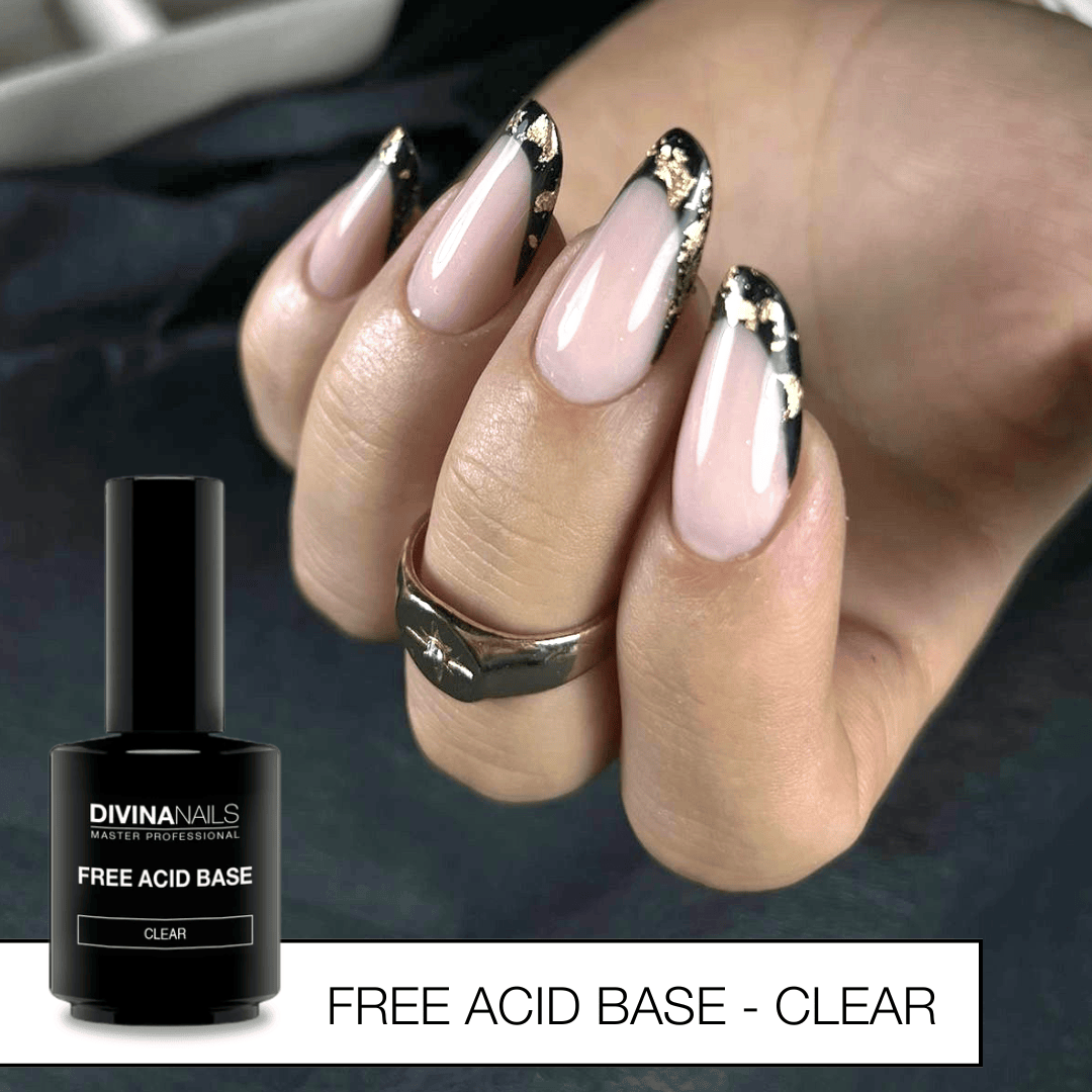 FREE ACID BASE - BBA 008 - Bonder base free acid trasparente gel autolivellante 15ml
