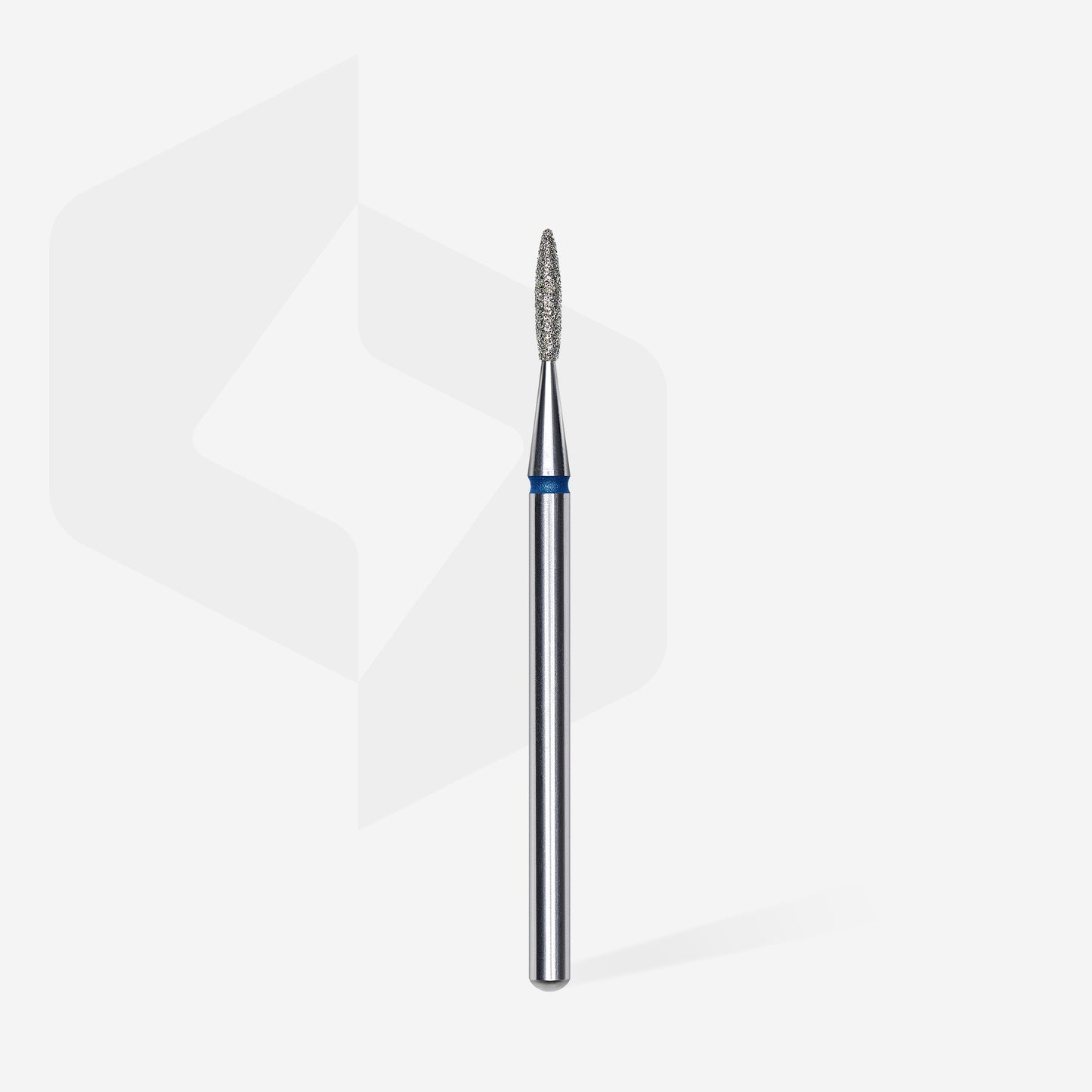 STALEKS FA10B016/8 - FIAMMA 1.6mm GRIT BLU - Punta fresa per cuticole diamantata per dry manicure russa