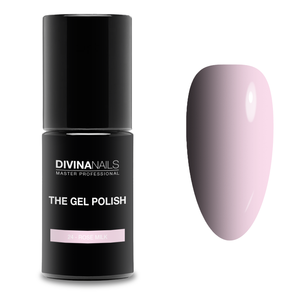 THE GEL POLISH - 24 ROSE MILK - Semipermanente per unghie da 8ml