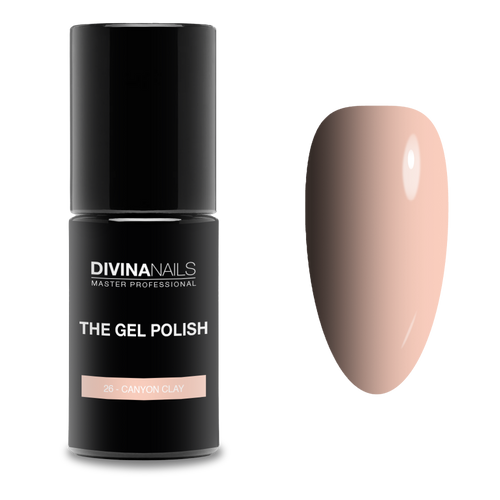 THE GEL POLISH - 26 CANYON CLAY (Pastello) - Semipermanente per unghie da 8ml