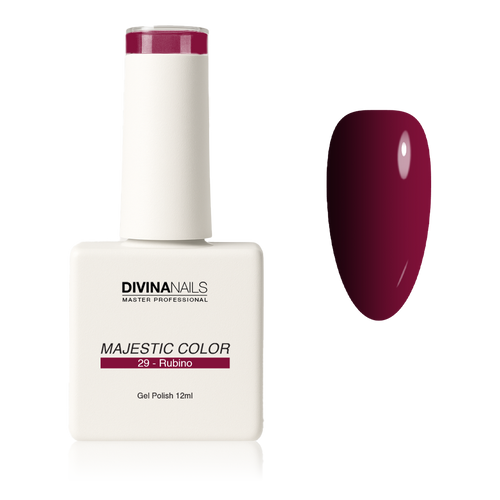 MAJESTIC COLOR - 29 RUBINO - Semipermanente per unghie da 12ml