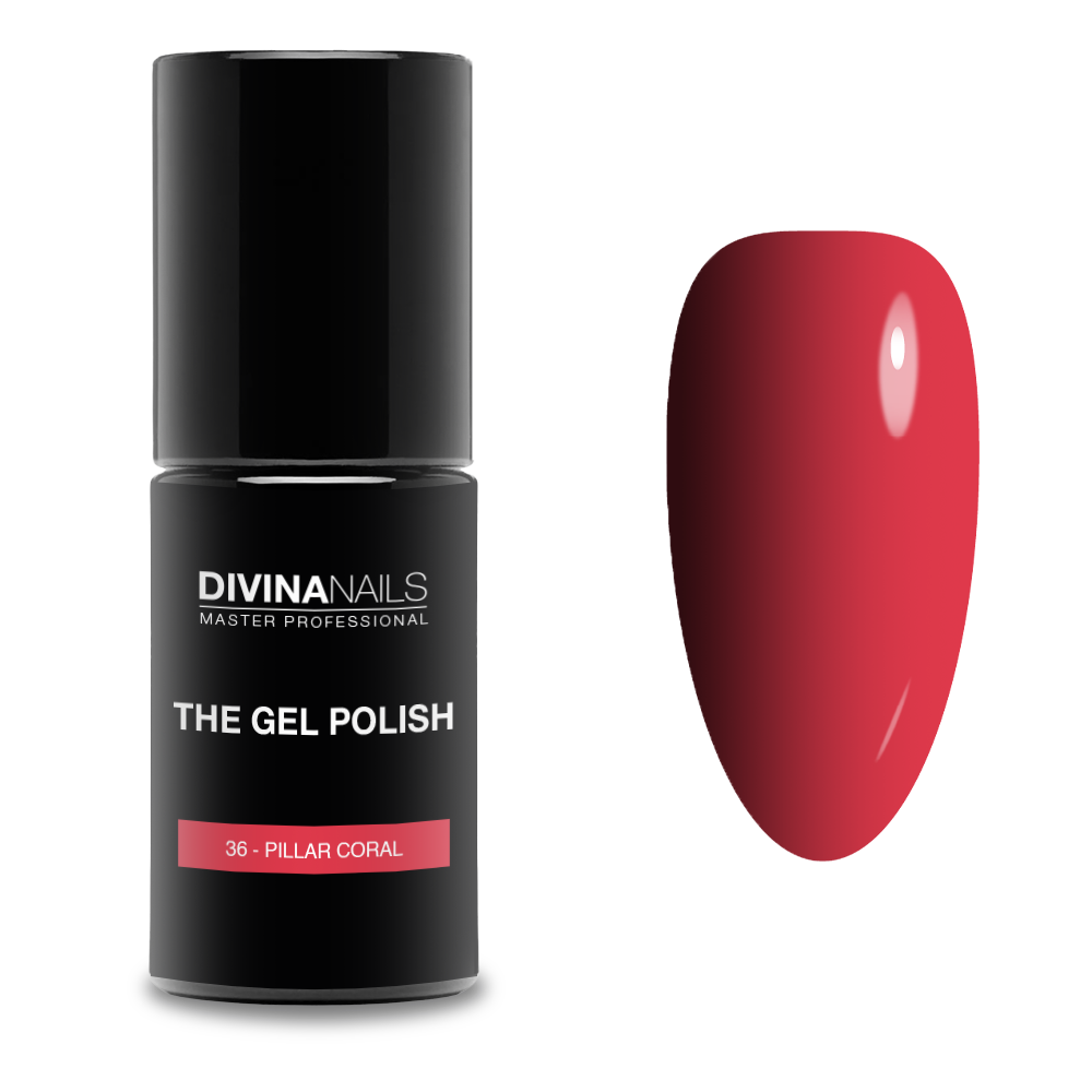 THE GEL POLISH - 36 PILLAR CORAL - Semipermanente per unghie da 8ml
