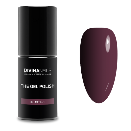 THE GEL POLISH - 38 MERLOT - Semipermanente per unghie da 8ml