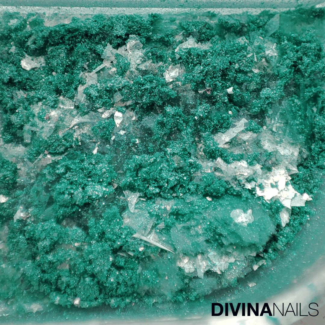 DIAMOND HOLO - PRECIOUS STONES - Set 12 Polvere Glitter brillantini per gel unghie Nail Art 2g - Divina Nails