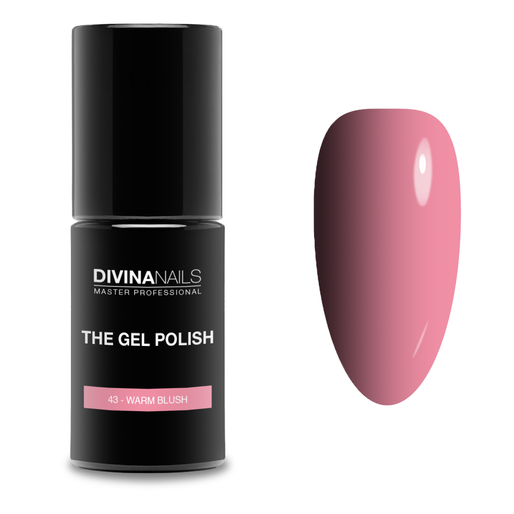 THE GEL POLISH - 43 WARM BLUSH - Semipermanente per unghie da 8ml