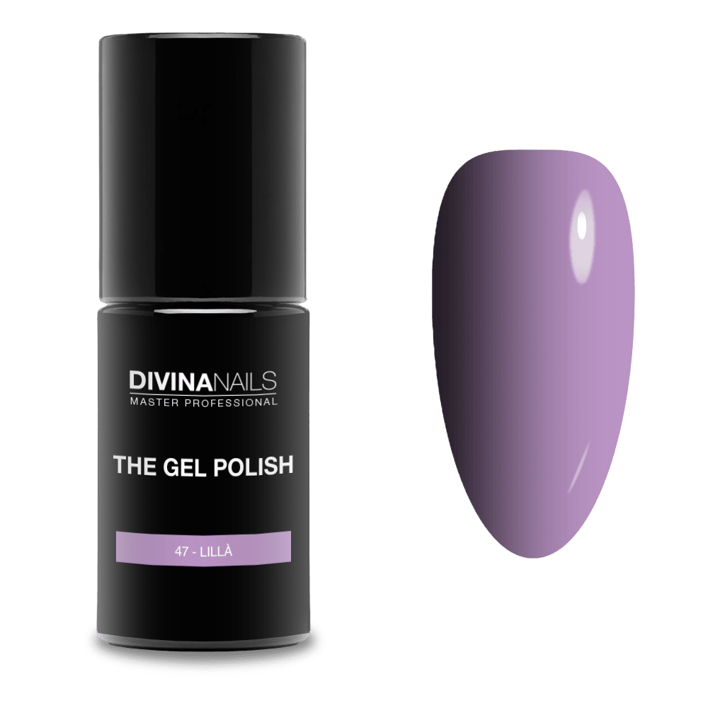 THE GEL POLISH - 47 LILLA' - Semipermanente per unghie da 8ml