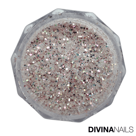 HOLO AURORA - LITTLE STAR - Polvere Glitter brillantini per gel unghie Nail Art 2g - Divina Nails