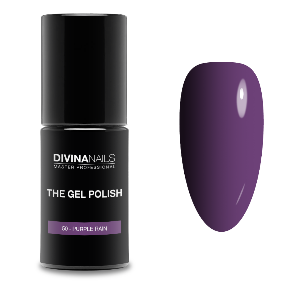 THE GEL POLISH - 50 PURPLE RAIN - Semipermanente per unghie da 8ml