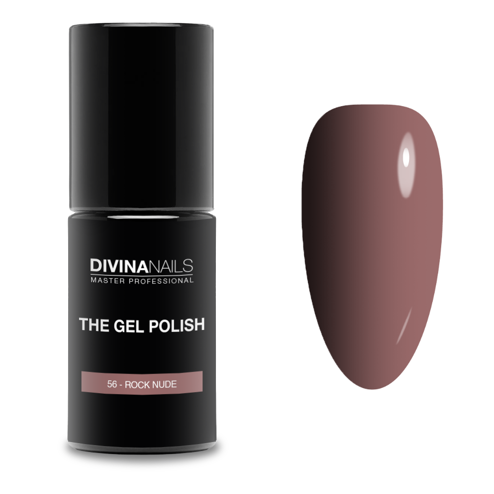 THE GEL POLISH - 56 ROCK NUDE - Semipermanente per unghie da 8ml