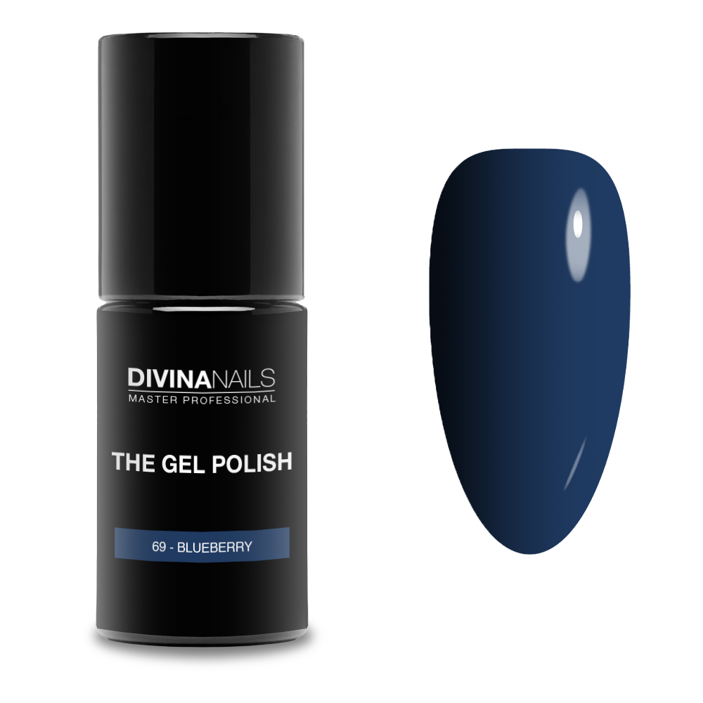 THE GEL POLISH - 69 BLUEBERRY - Semipermanente per unghie da 8ml