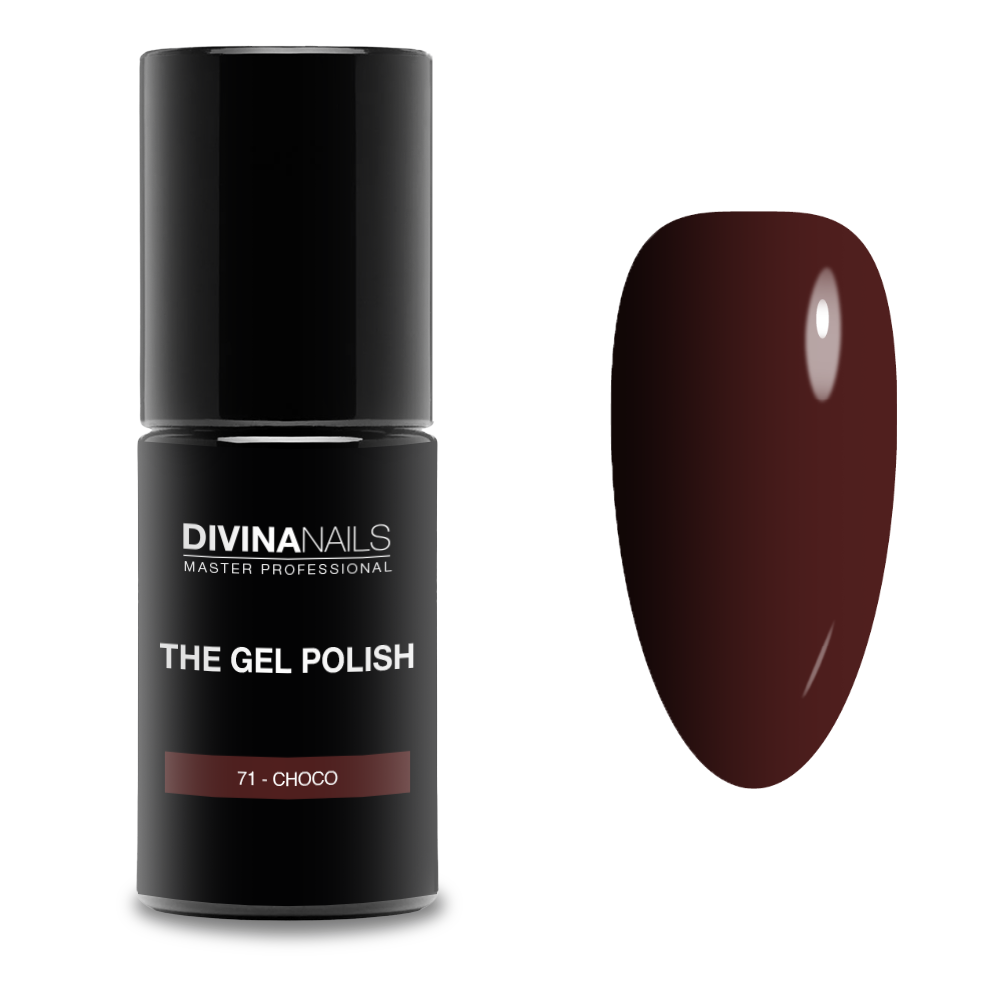 THE GEL POLISH - 71% CHOCO - Semipermanente per unghie da 8ml