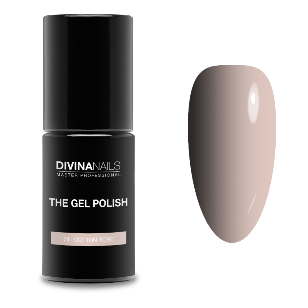 THE GEL POLISH - 74 COTTON ROSE - Semipermanente per unghie da 8ml