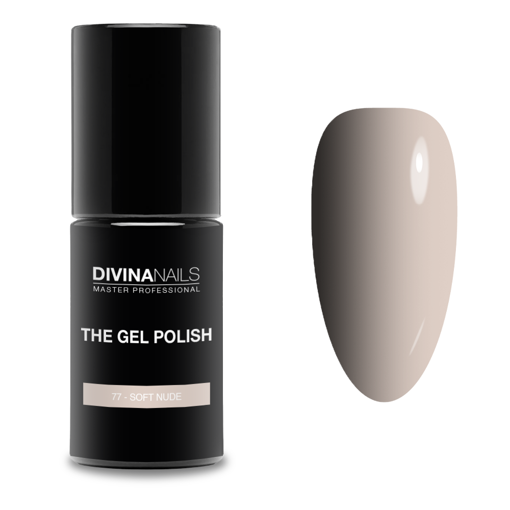 THE GEL POLISH - 77 SOFT NUDE - Semipermanente per unghie da 8ml