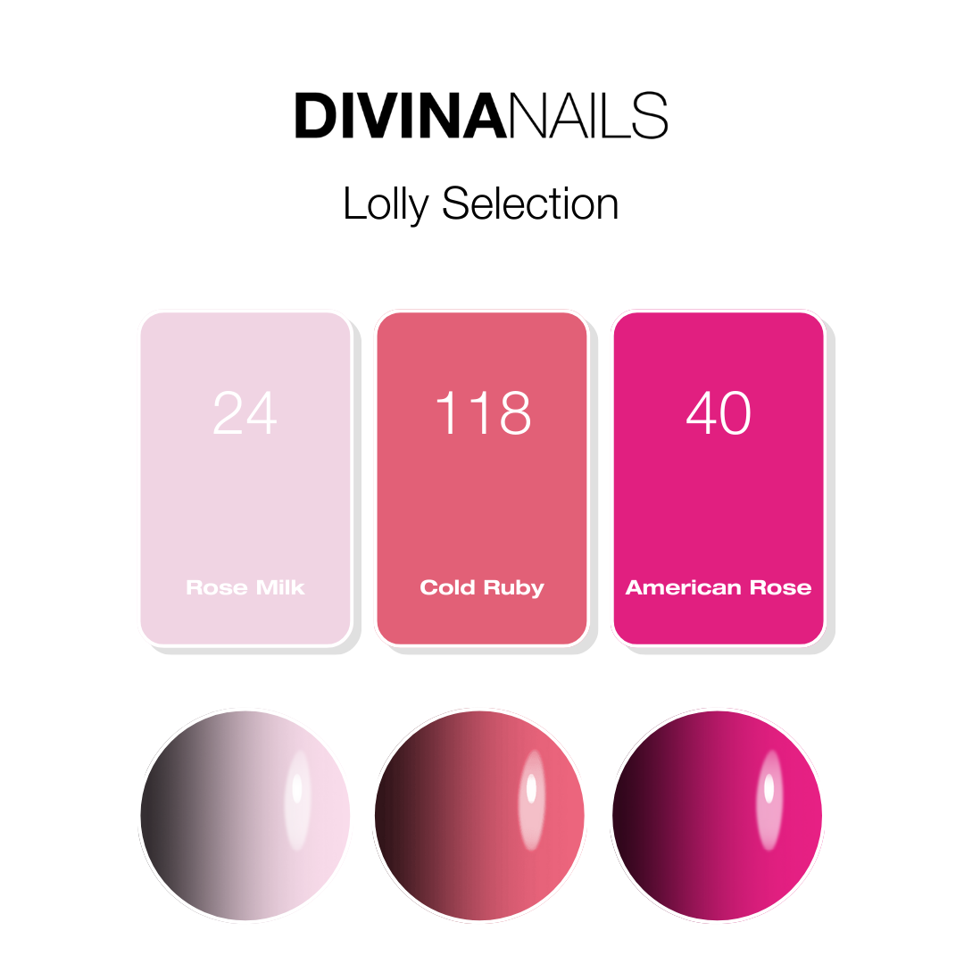Lolly Selection - Box da 3 Semipermanenti THE GEL POLISH 8ml