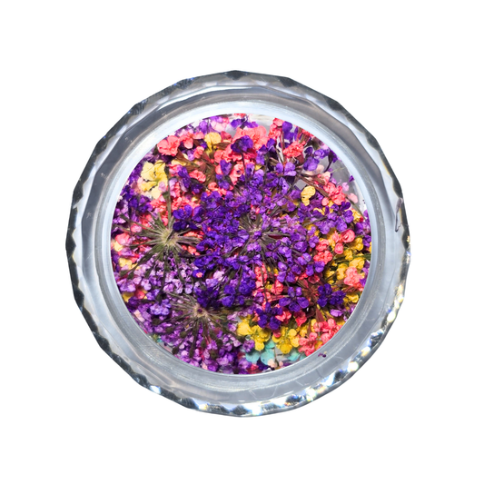 DRIED FLOWERS - BLOSSOM - Fiori secchi per decorazioni unghie eleganti nail art