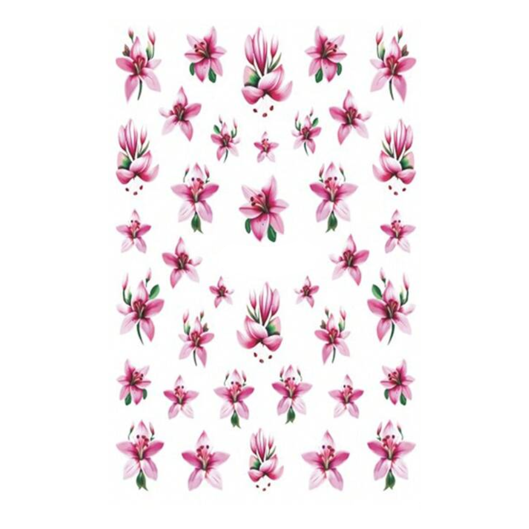 STICKERS - BLUEBELL - Stickers decorazioni unghie per nail art per la primavera