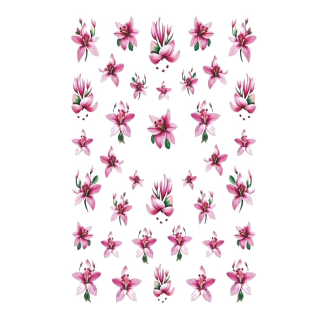 STICKERS - BLUEBELL - Stickers decorazioni unghie per nail art per la primavera