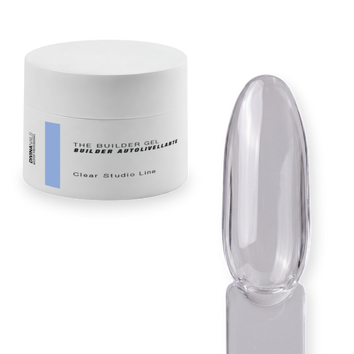 THE BUILDER STRONG - CLEAR STUDIO LINE - Builder gel costruttore per strutture, allungamenti, muretti e effetto sottovetro alta densità 50ml