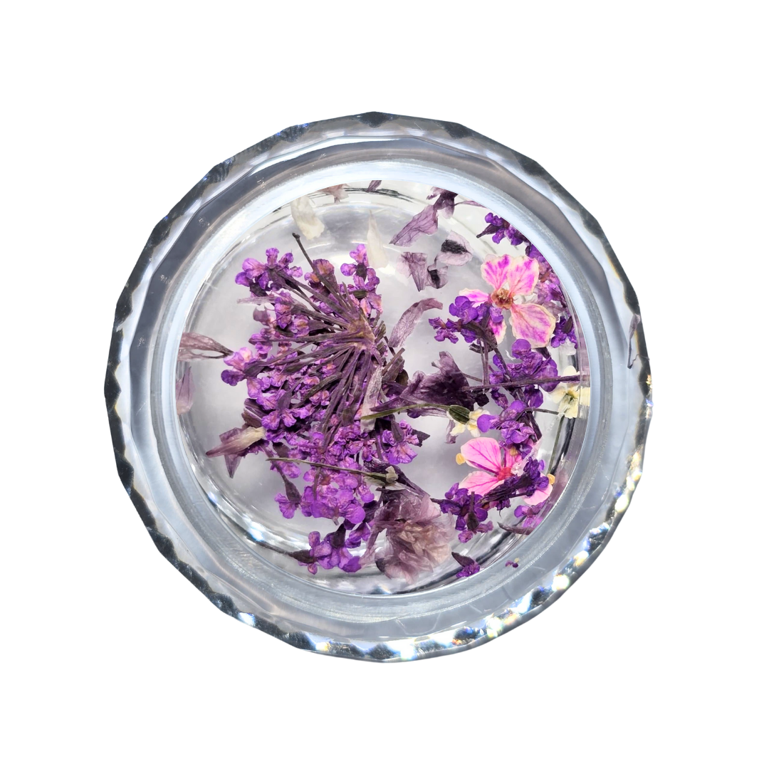 DRIED FLOWERS - LILLÀ - Fiori secchi per decorazioni unghie eleganti nail art