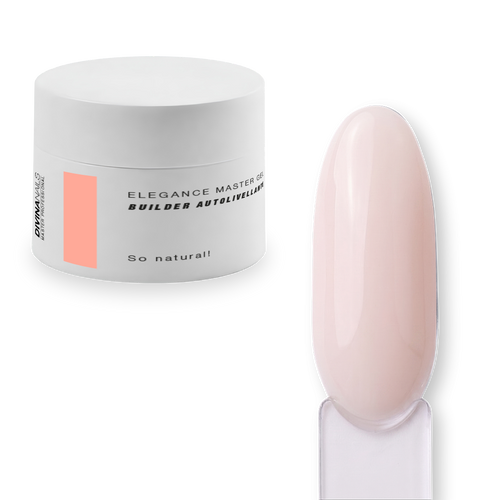 ELEGANCE MASTER GEL - SO NATURAL! - Builder gel costruttore autolivellante bifasico media densità 30ml