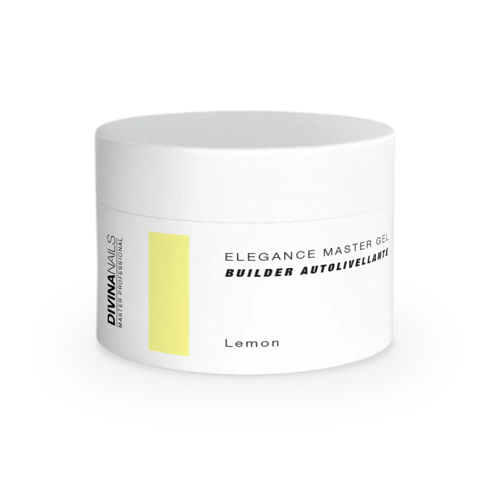 ELEGANCE MASTER GEL - LEMON - Builder gel costruttore autolivellante bifasico media densità 30ml