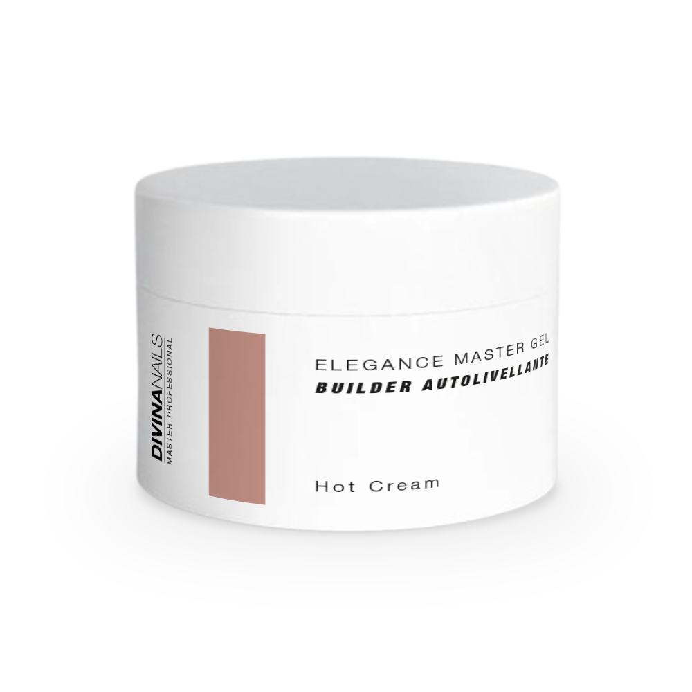 ELEGANCE MASTER GEL - HOT CREAM - Builder gel costruttore autolivellante bifasico media densità 30ml