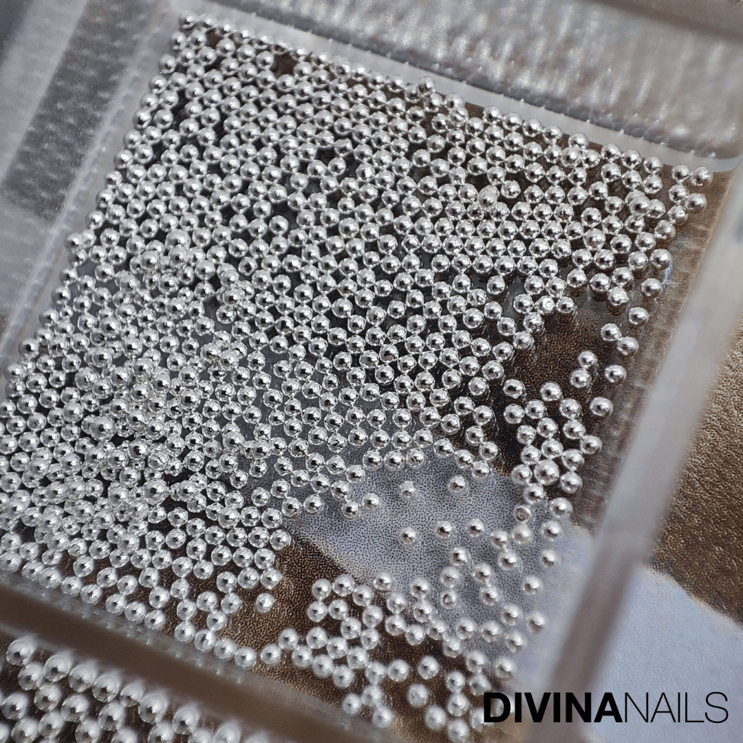 PEARLETTES - Set da 10 paillettes decorazioni unghie perlate per nail art