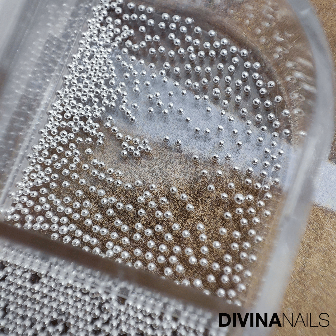 PEARLETTES - Set da 10 paillettes decorazioni unghie perlate per nail art