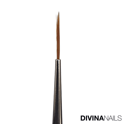 N46490 - N. 0 - Pennello professionale per Nail Art Line Fine con setole Kolinsky