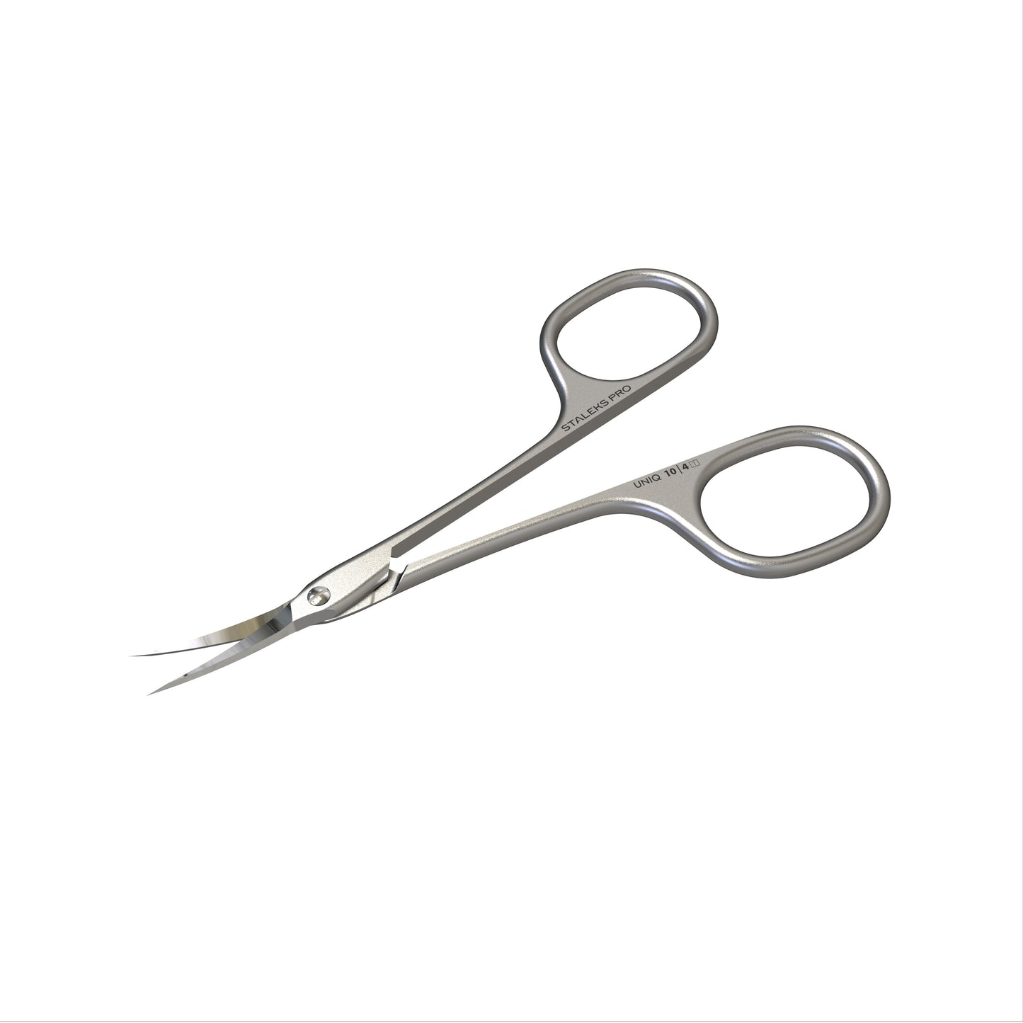 STALEKS UNIQ BALLERINA SQ 10/4 - Forbici professionali per cuticole ballerina in acciaio