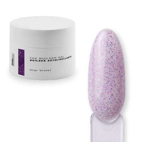 THE BUILDER GEL - STAR VIOLET - Builder gel costruttore autolivellante bifasico media densità 50ml