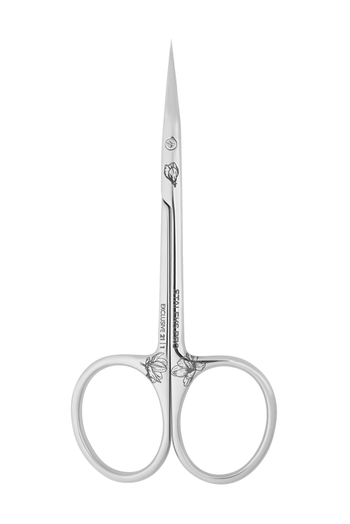 STALEKS EXCLUSIVE SX 21/1M - Forbicine professionali per cuticole con punta curva