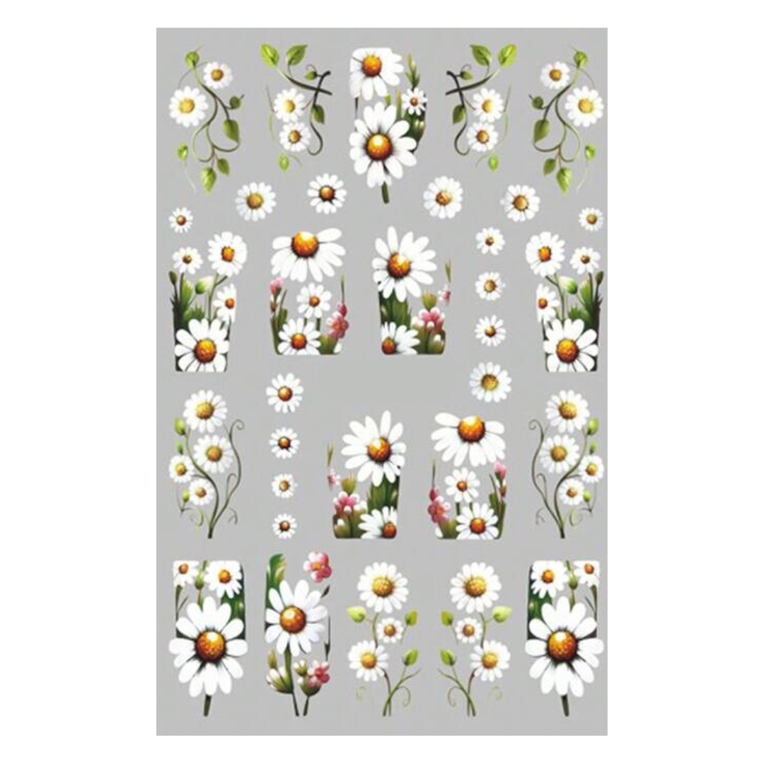 STICKERS - SPRING 02 - Stickers decorazioni unghie per nail art per la primavera