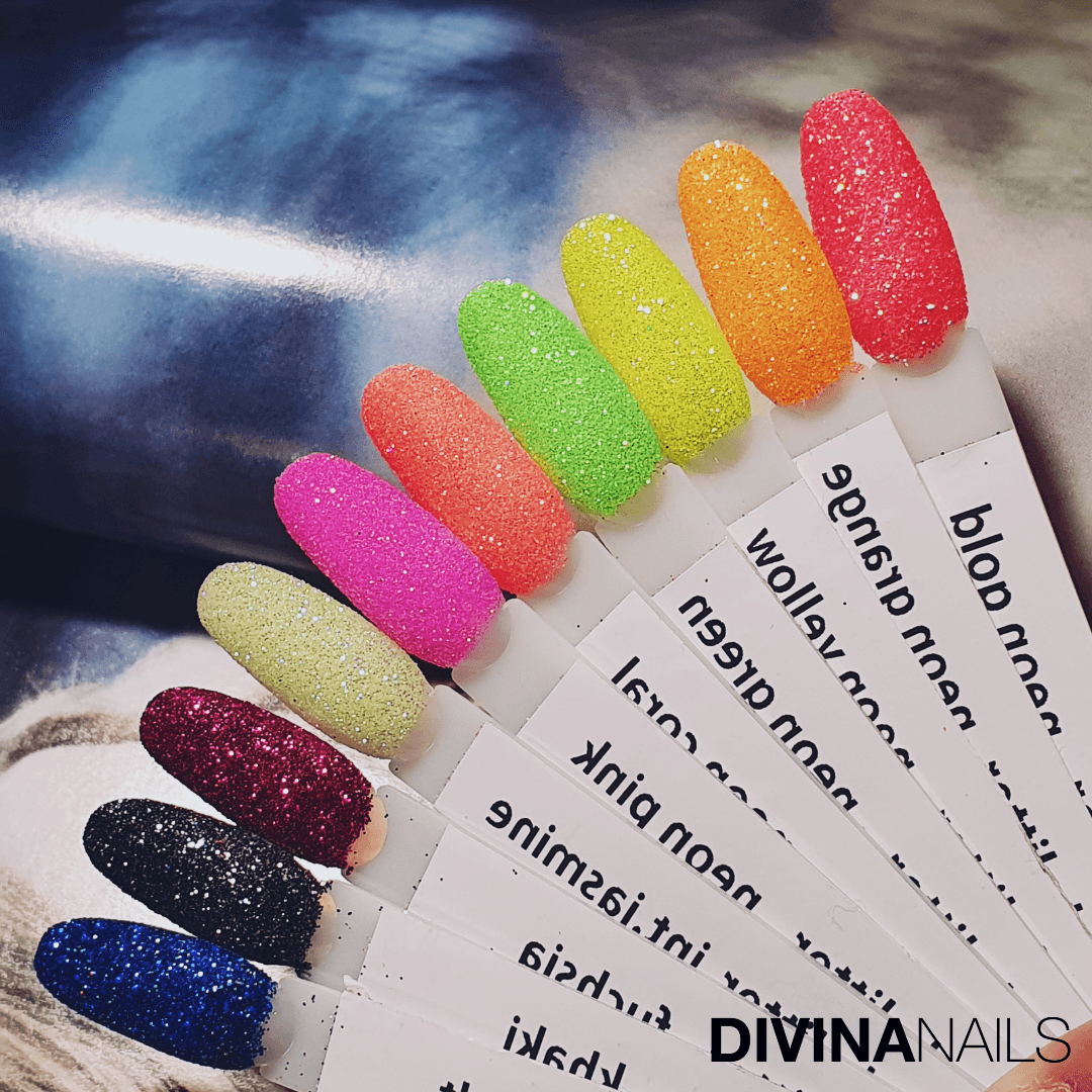 TIP NATURAL 50PZ - Espositore tip a ventaglio per unghie natural con anello - Divina Nails