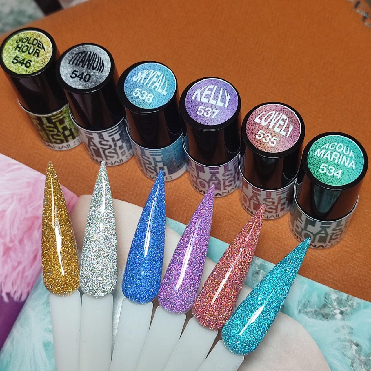 Ethereal Elements - Collezione 6 semipermanente per unghie THE GEL POLISH 8ml autunno 2023 - Divina Nails