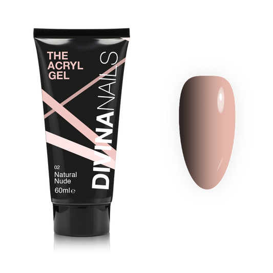 THE ACRYL GEL - NATURAL NUDE - Acrygel Nude Carne professionale per ricostruzione unghie da 60ml