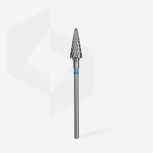 STALEKS FT71B060/14 - CONO GRIT BLU - Punta fresa per rimozione semipermanente, gel e acrygel