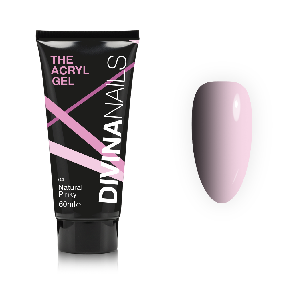 THE ACRYL GEL - NATURAL PINKY - Acrygel Rosa Naturale professionale per ricostruzione unghie da 60ml