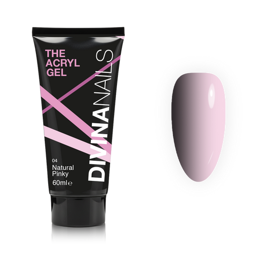 THE ACRYL GEL - NATURAL PINKY - Acrygel Rosa Naturale professionale per ricostruzione unghie da 60ml