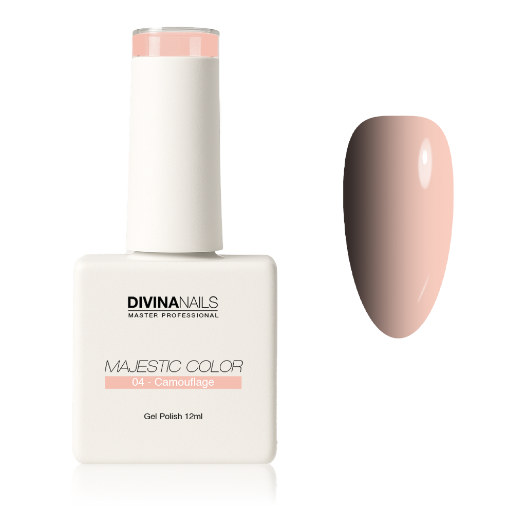 MAJESTIC COLOR - 04 CAMOUFLAGE - Semipermanente per unghie da 12ml