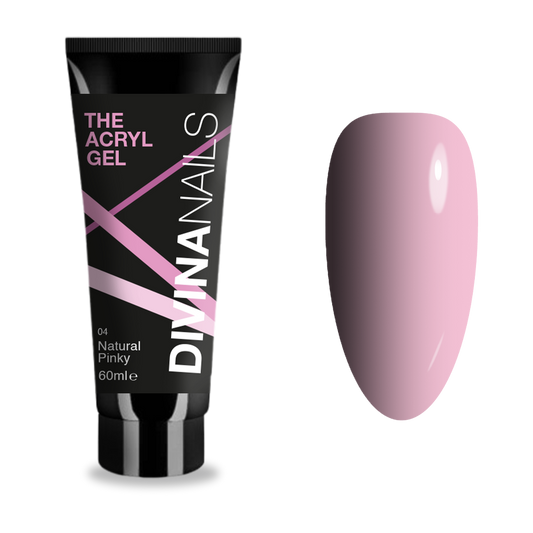 THE ACRYL GEL - NATURAL PINKY - Acrygel Rosa Naturale professionale per ricostruzione unghie da 60ml